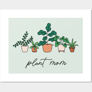 Plant Mom Posters and Art